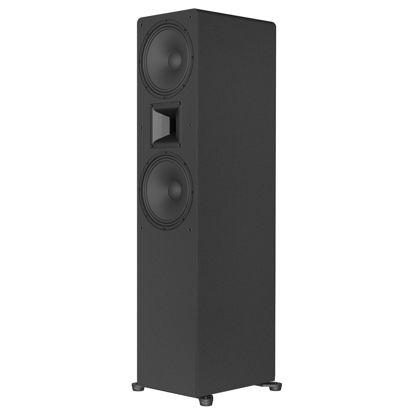 MTM-210T loudspeaker view at a quarter turn
