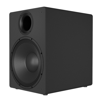 TV1513 subwoofer view from a quarter turn